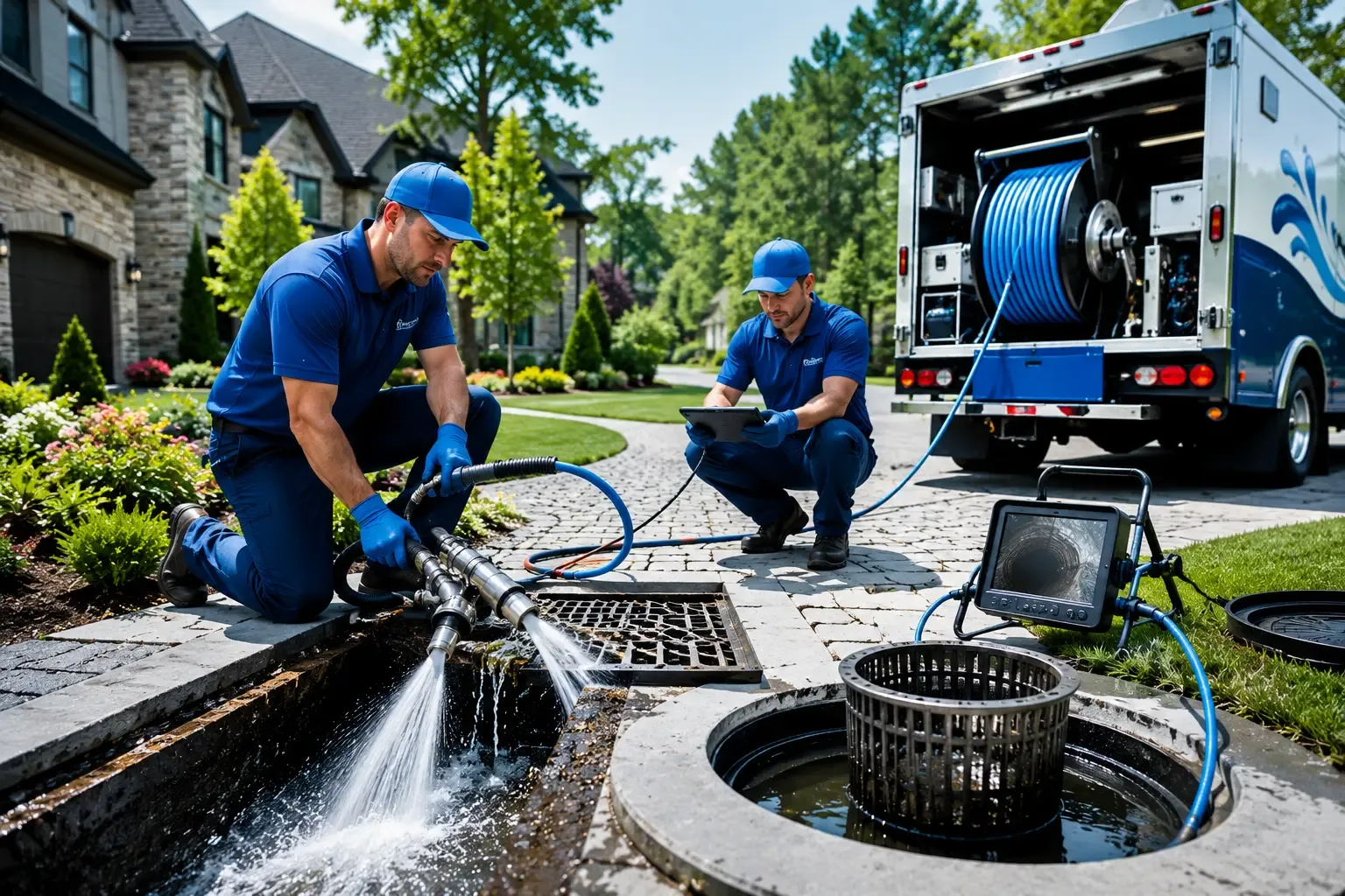 Local outdoor drain cleaning professionals in Leoma, TN